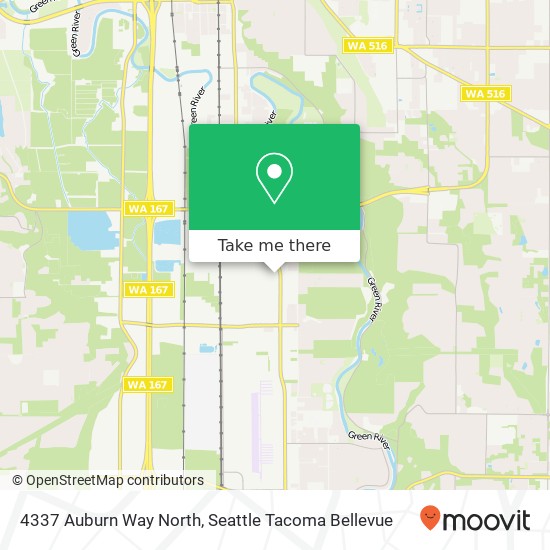 4337 Auburn Way North map