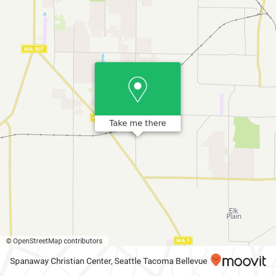 Mapa de Spanaway Christian Center