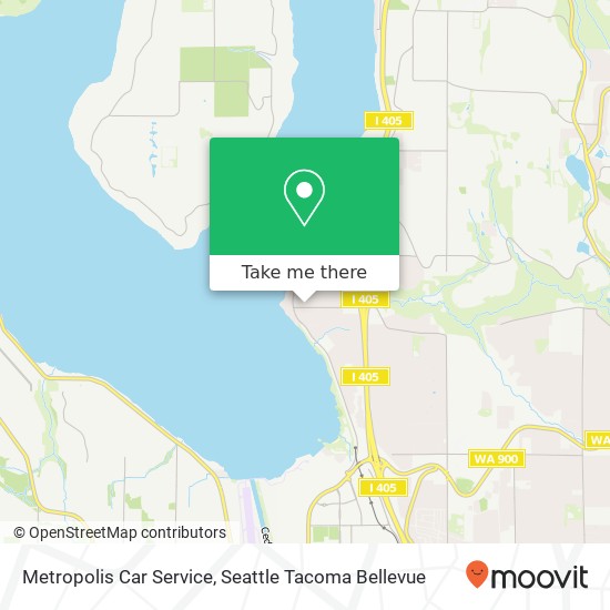 Metropolis Car Service map