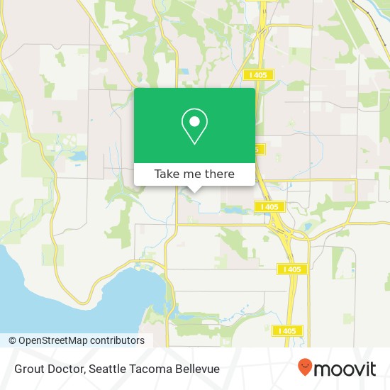 Grout Doctor map