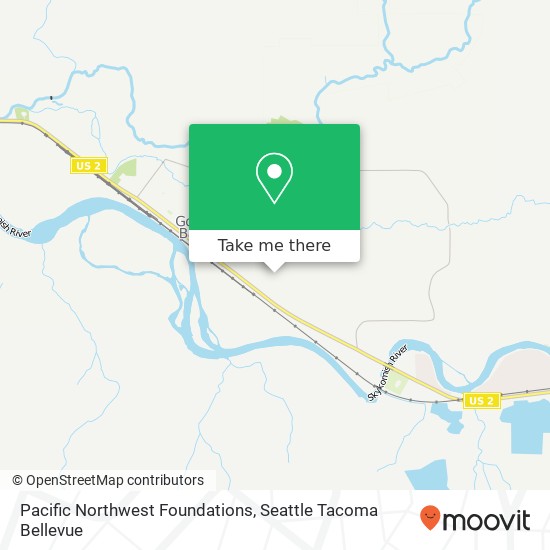 Pacific Northwest Foundations map