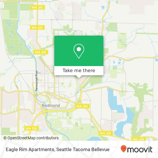 Eagle Rim Apartments map