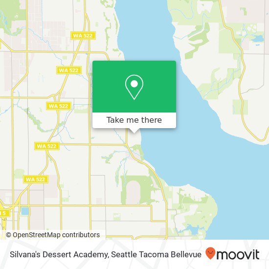 Mapa de Silvana's Dessert Academy