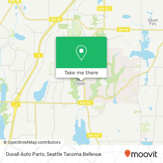 Duvall Auto Parts map