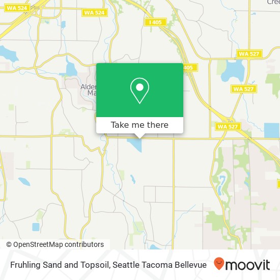 Fruhling Sand and Topsoil map