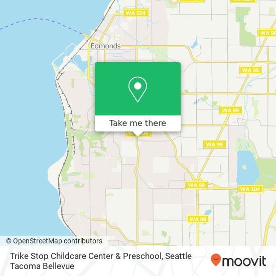 Mapa de Trike Stop Childcare Center & Preschool