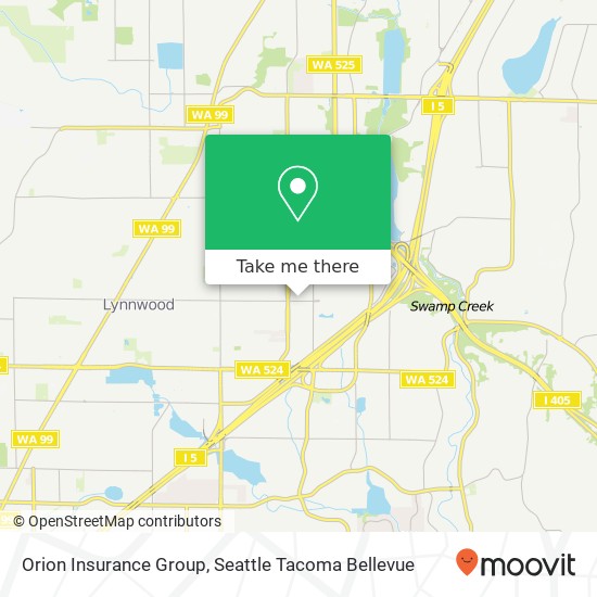 Orion Insurance Group map