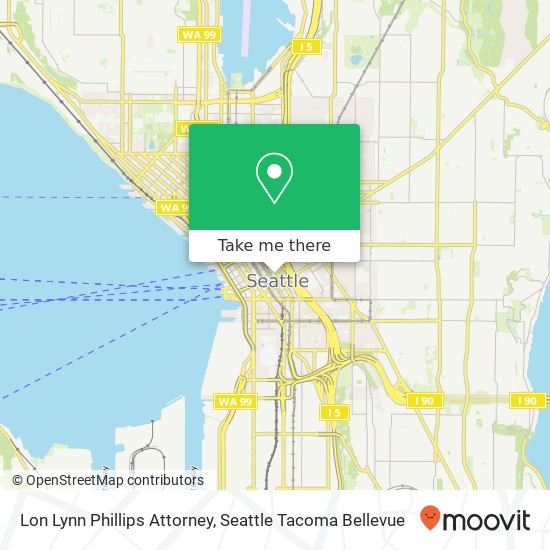 Lon Lynn Phillips Attorney map