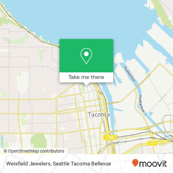 Mapa de Weisfield Jewelers