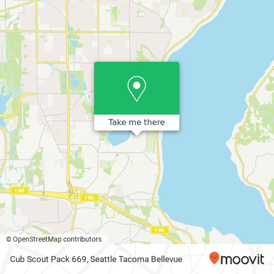 Cub Scout Pack 669 map