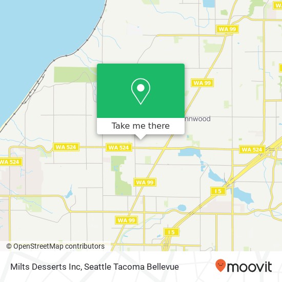 Milts Desserts Inc map