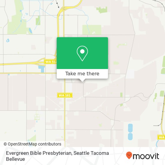 Evergreen Bible Presbyterian map