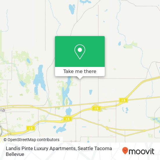 Landis Pinte Luxury Apartments map