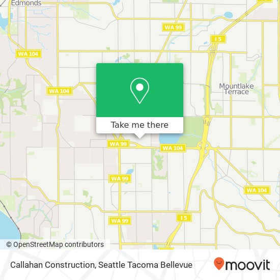 Callahan Construction map