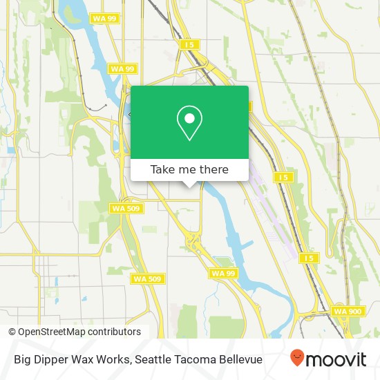 Big Dipper Wax Works map