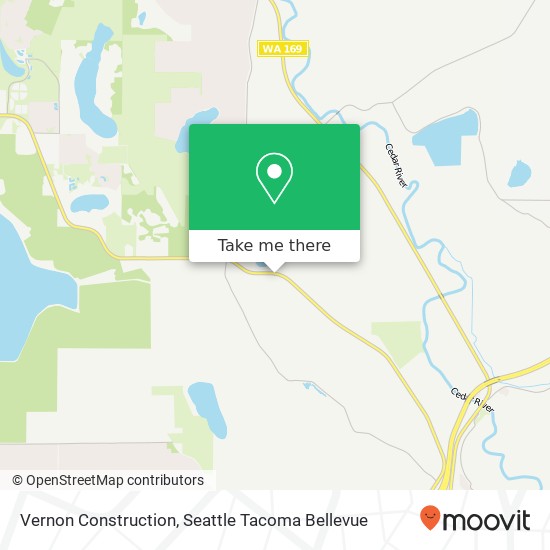 Mapa de Vernon Construction