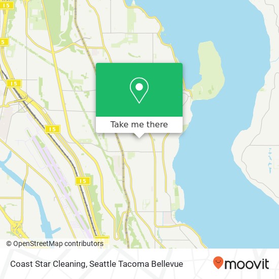 Mapa de Coast Star Cleaning