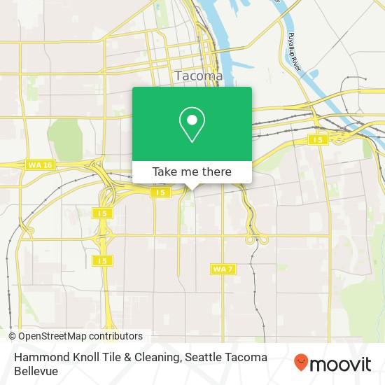 Hammond Knoll Tile & Cleaning map
