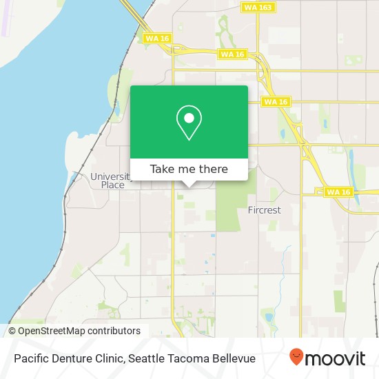 Pacific Denture Clinic map