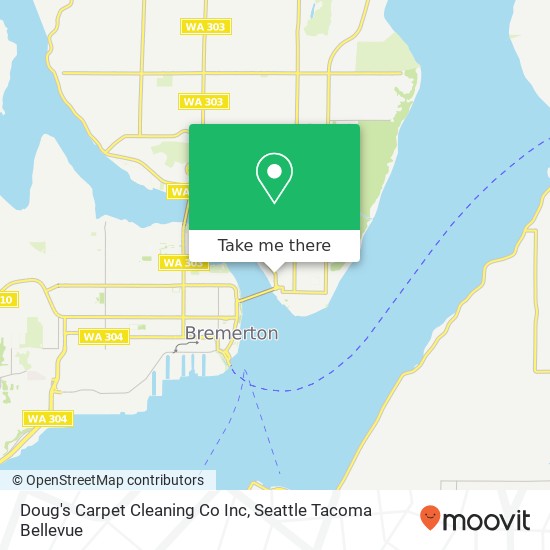 Doug's Carpet Cleaning Co Inc map