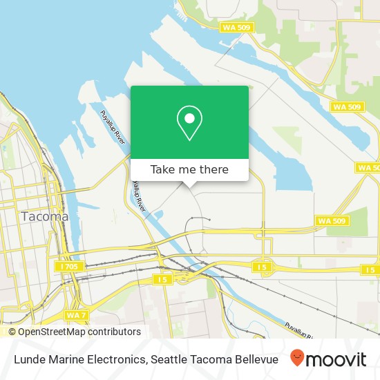 Lunde Marine Electronics map