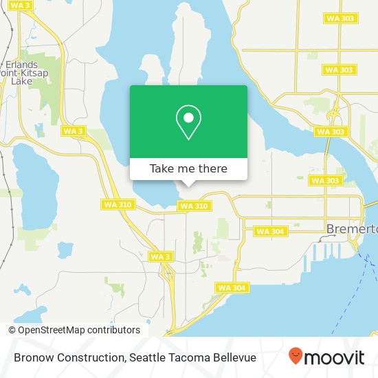 Mapa de Bronow Construction