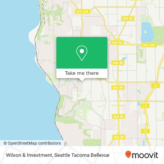 Wilson & Investment map