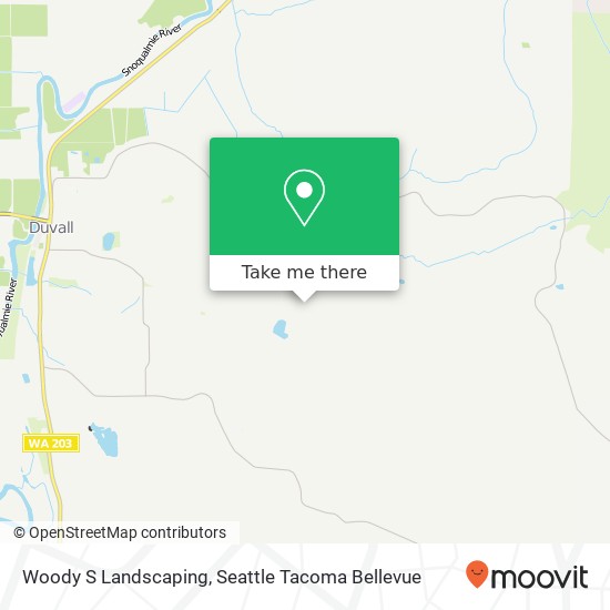 Mapa de Woody S Landscaping