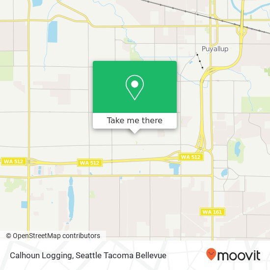 Calhoun Logging map