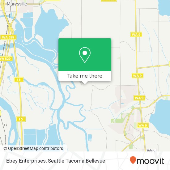 Mapa de Ebey Enterprises