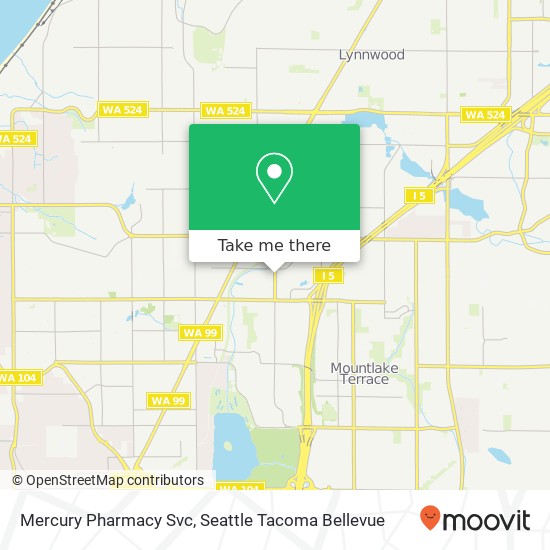 Mapa de Mercury Pharmacy Svc