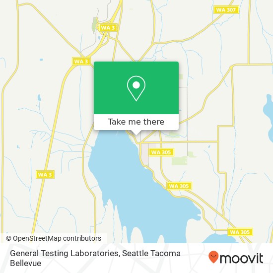 General Testing Laboratories map