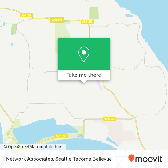 Mapa de Network Associates