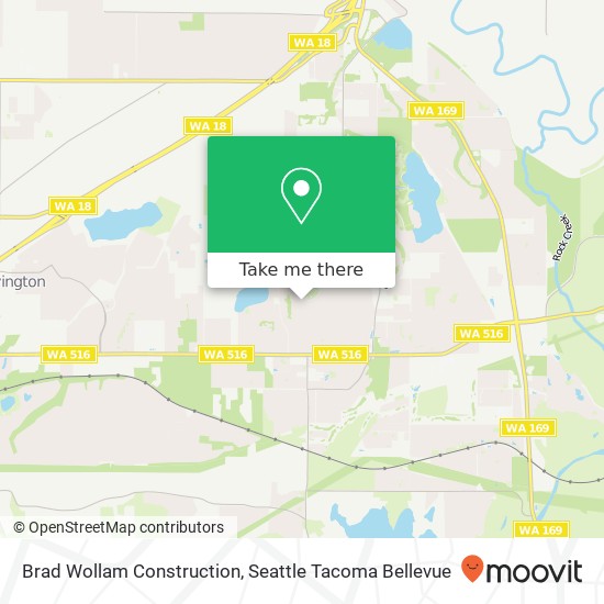 Brad Wollam Construction map