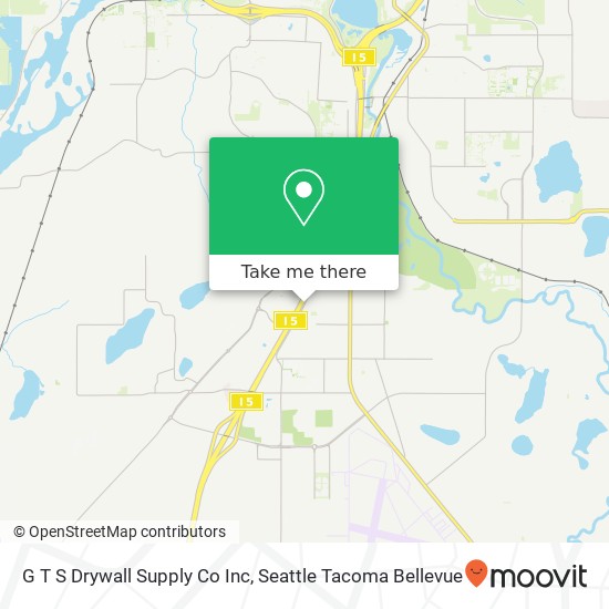 G T S Drywall Supply Co Inc map
