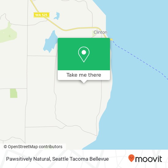 Pawsitively Natural map