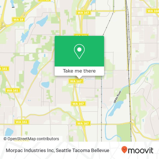 Mapa de Morpac Industries Inc