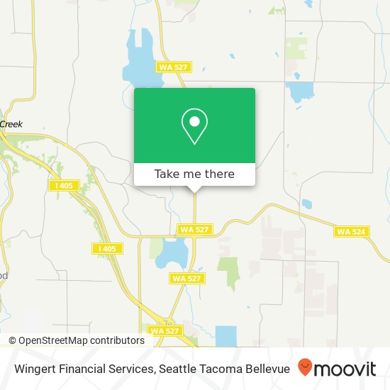 Mapa de Wingert Financial Services