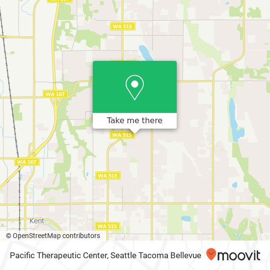 Pacific Therapeutic Center map