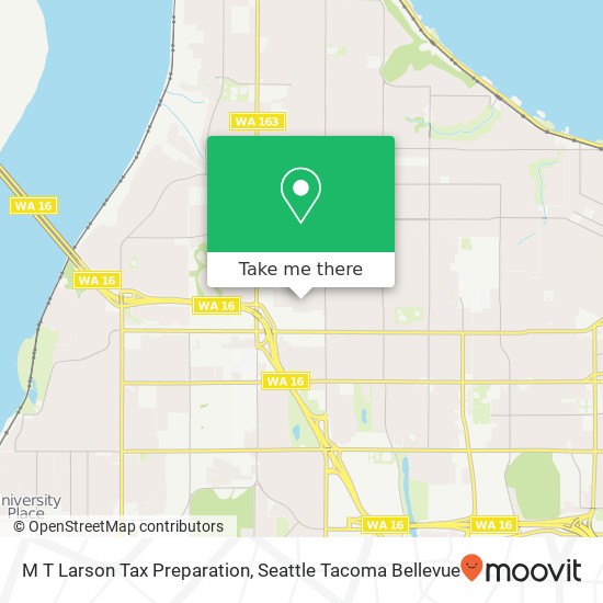 Mapa de M T Larson Tax Preparation