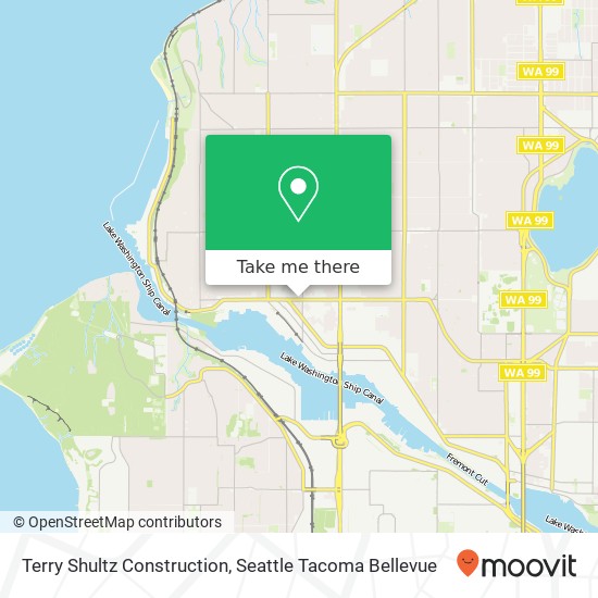 Mapa de Terry Shultz Construction