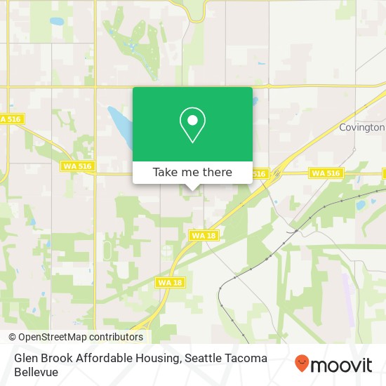 Mapa de Glen Brook Affordable Housing