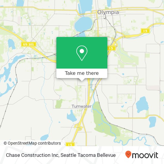 Chase Construction Inc map