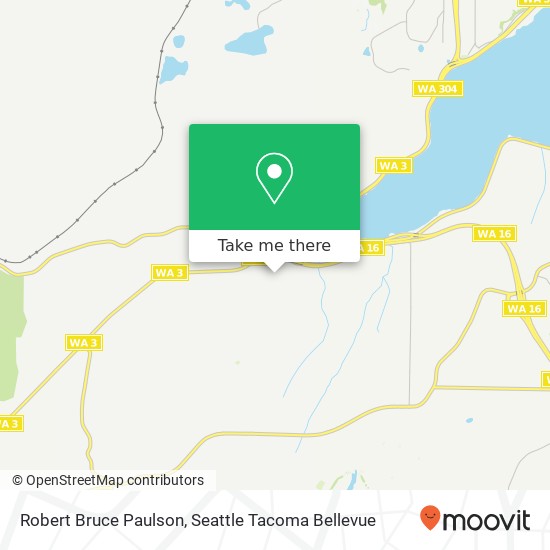 Robert Bruce Paulson map