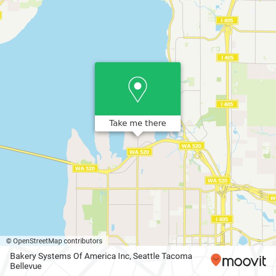 Mapa de Bakery Systems Of America Inc