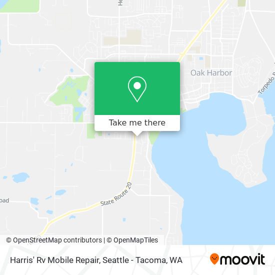 Harris' Rv Mobile Repair map