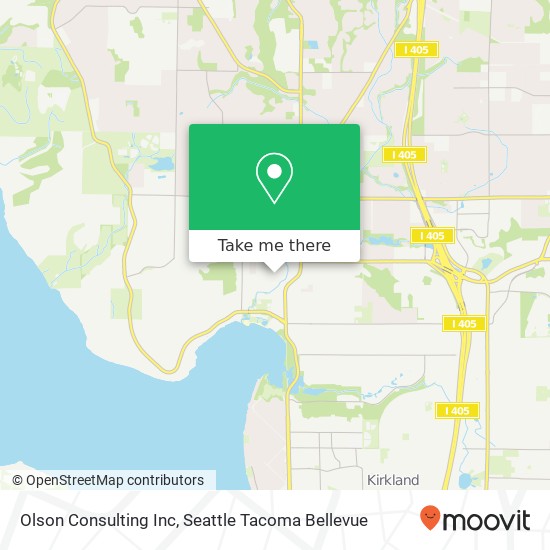 Olson Consulting Inc map