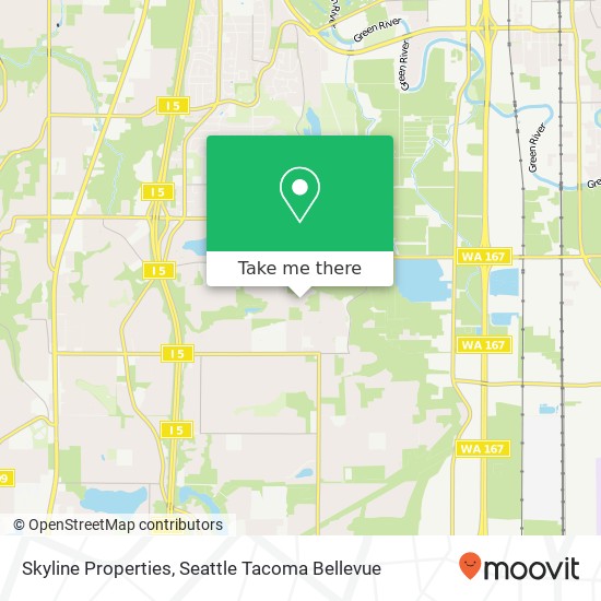 Skyline Properties map