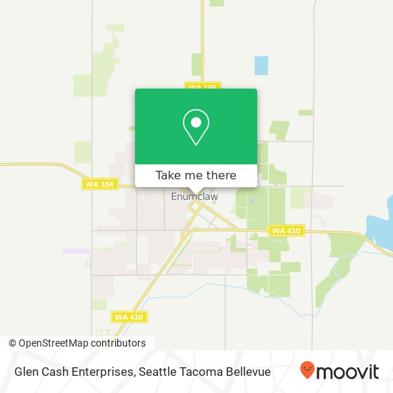 Glen Cash Enterprises map