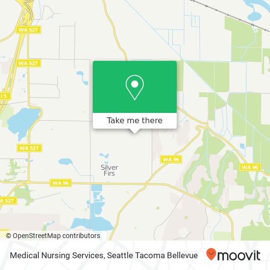 Medical Nursing Services map